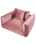 Armchair LUVOS Velvet Pink