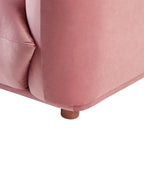 Armchair LUVOS Velvet Pink