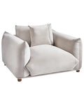 Armchair LUVOS Velvet Taupe