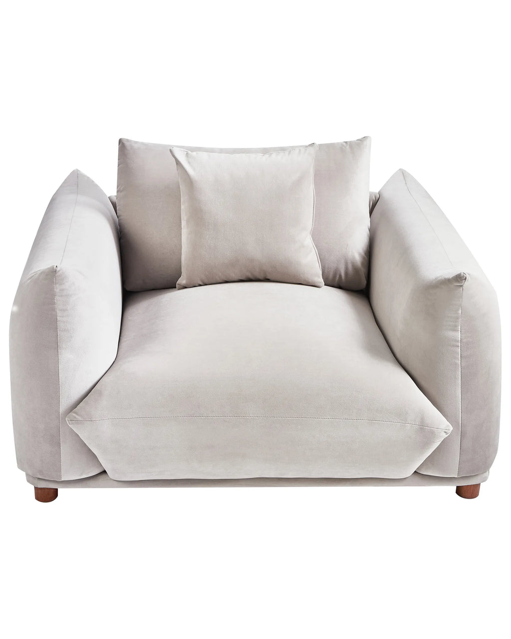 Armchair LUVOS Velvet Taupe