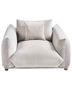 Armchair LUVOS Velvet Taupe