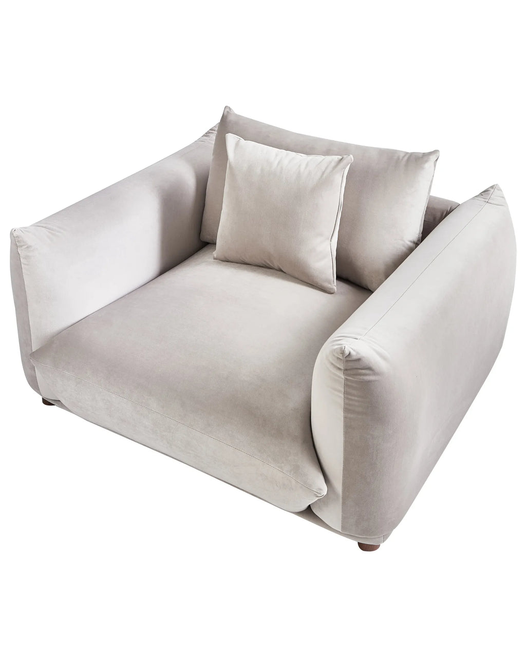 Armchair LUVOS Velvet Taupe