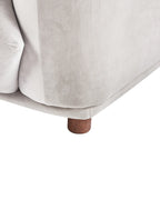 Armchair LUVOS Velvet Taupe