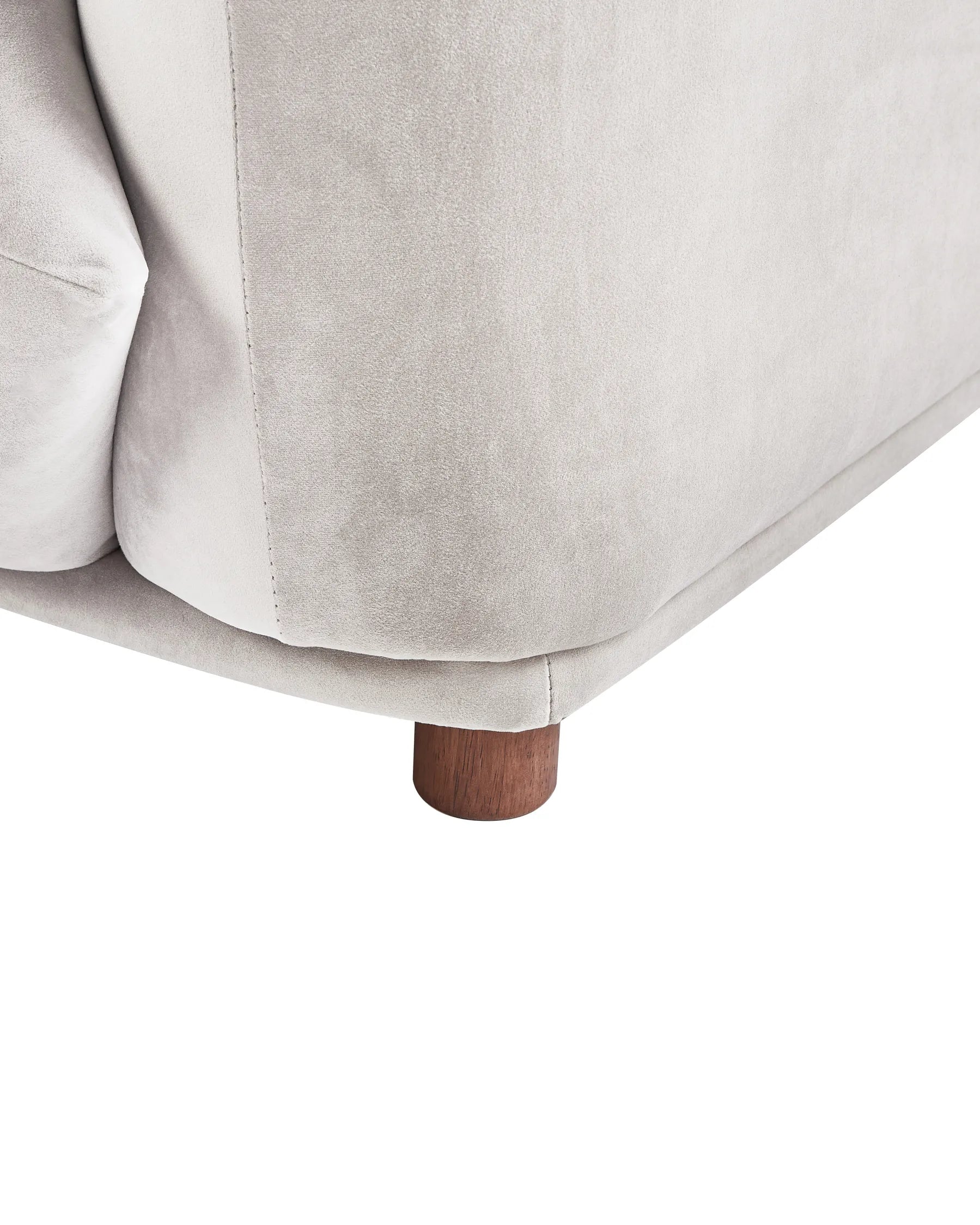 Armchair LUVOS Velvet Taupe