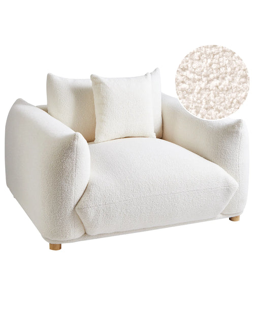 Armchair COMO Boucle Off-White – main product view