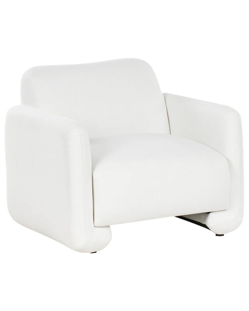 Armchair SALAND Fabric White