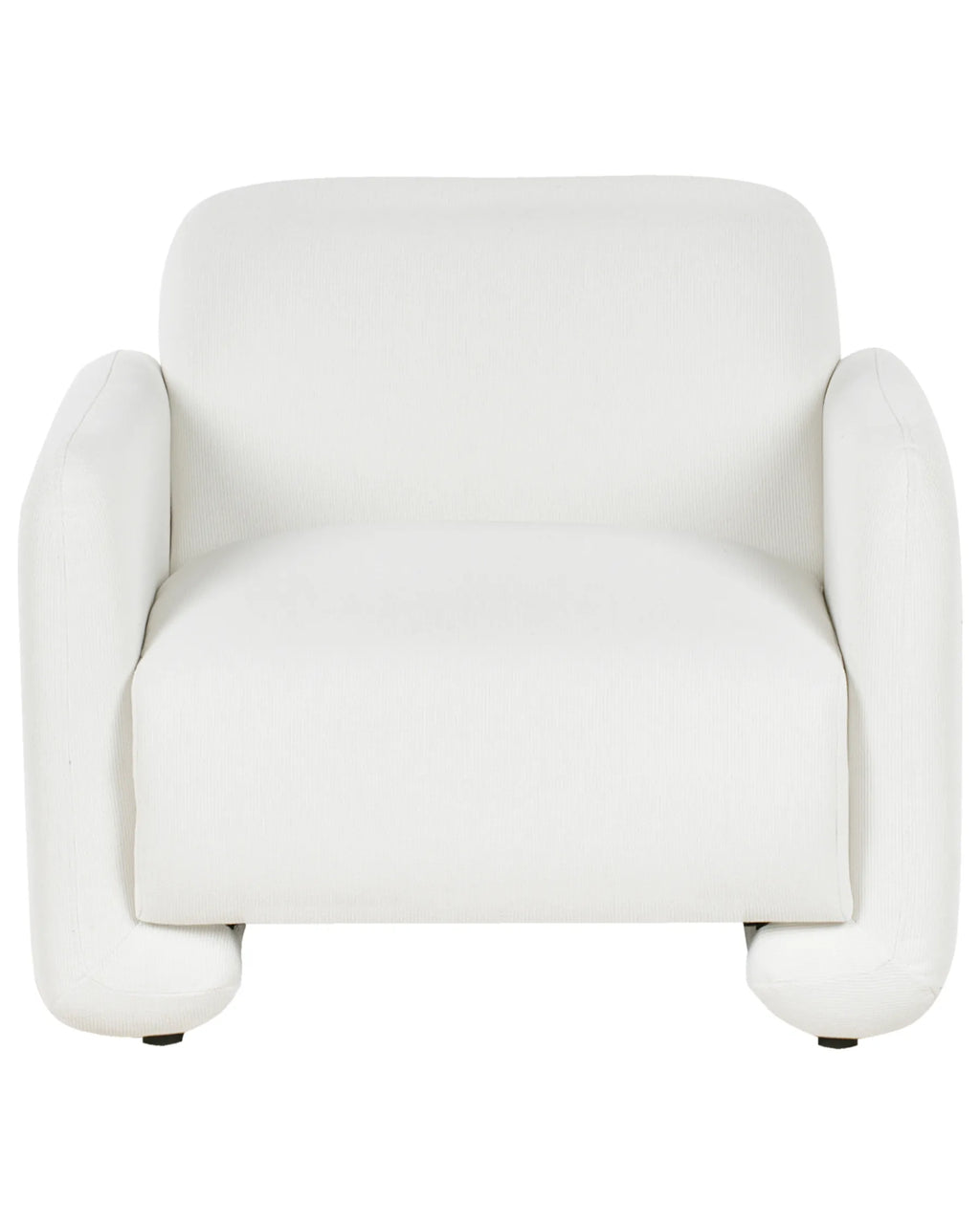 Armchair SALAND Fabric White