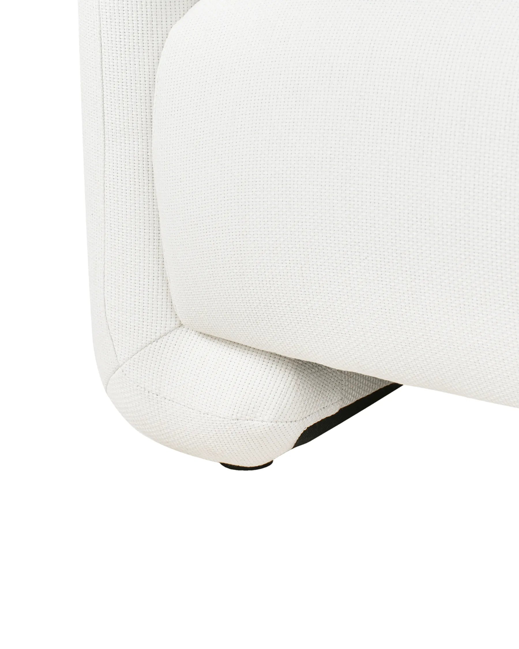 Armchair SALAND Fabric White