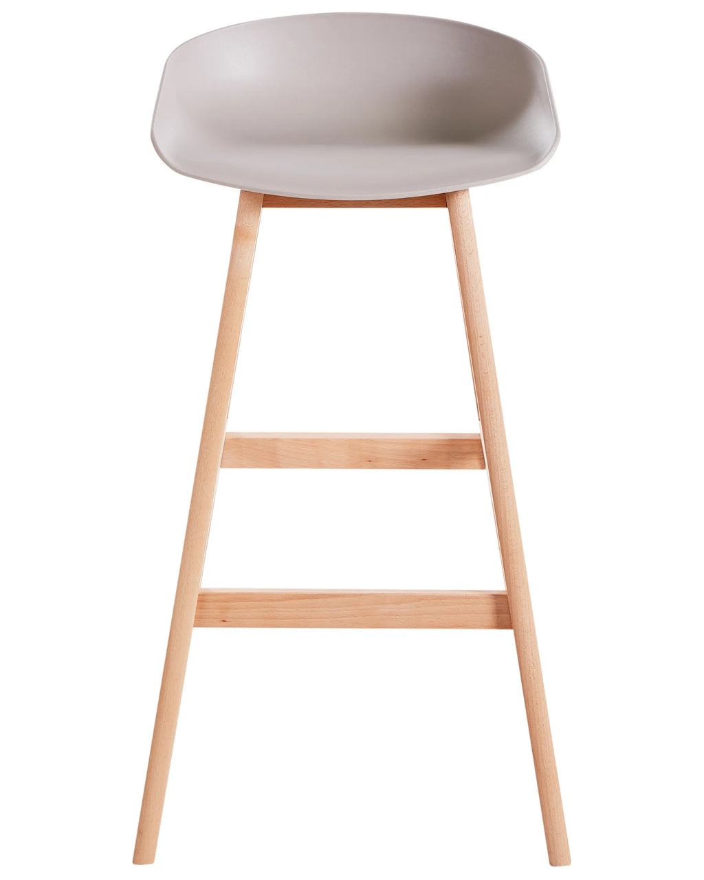 Set of 2 Bar Chairs MICCO Taupe