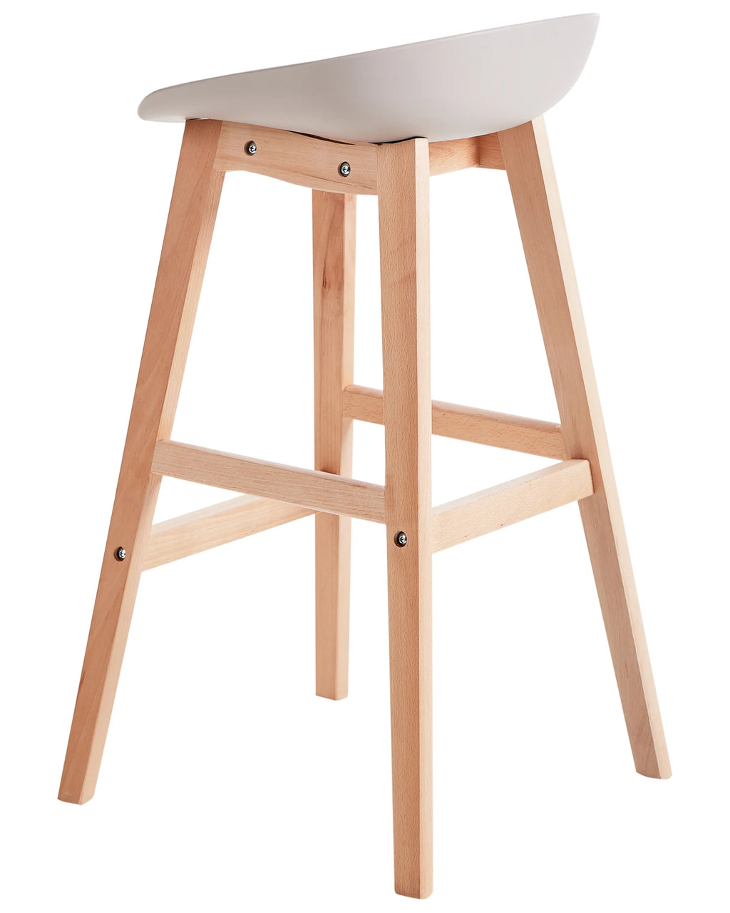 Set of 2 Bar Chairs MICCO Taupe