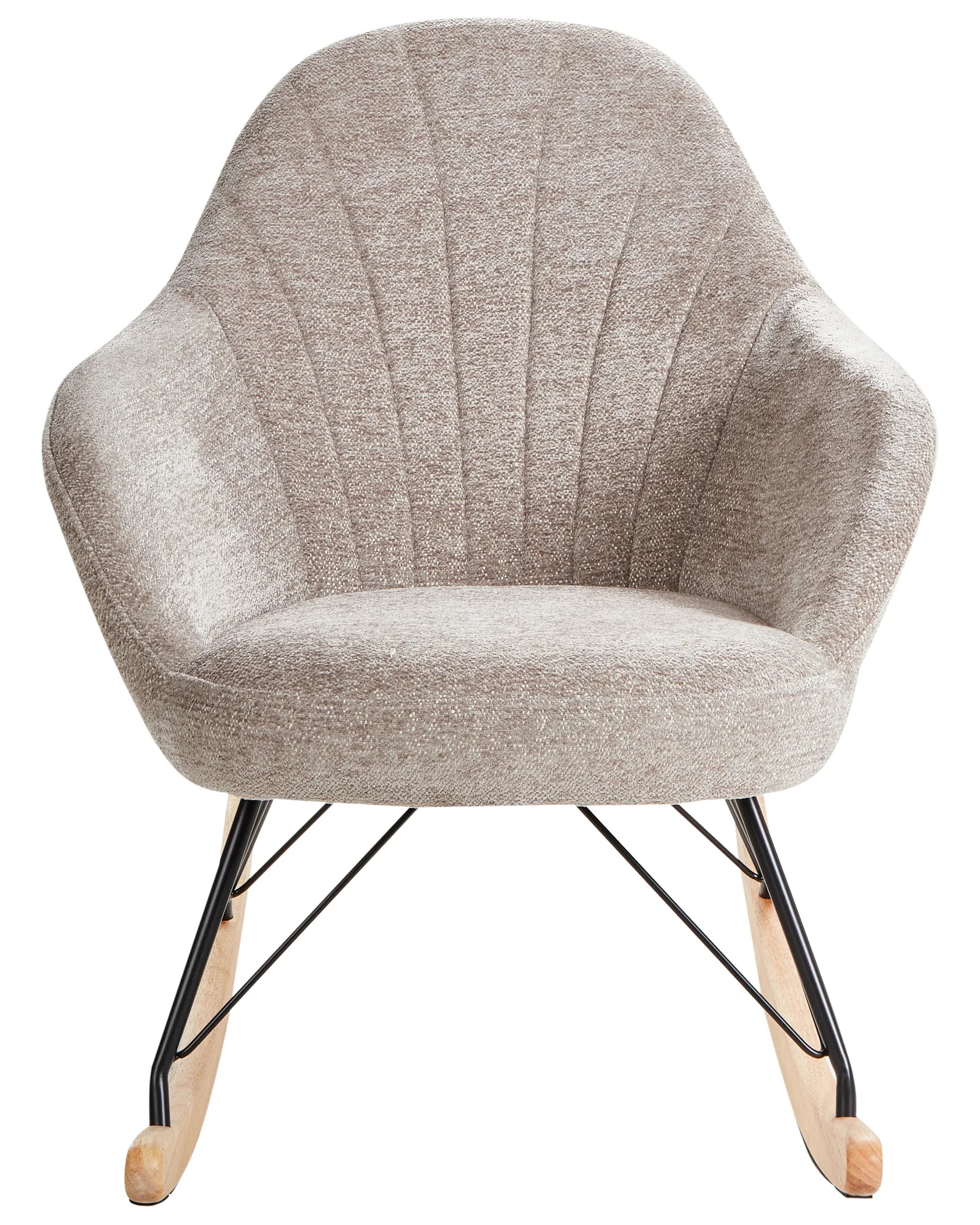 Rocking Chair SKALE Fabric Taupe