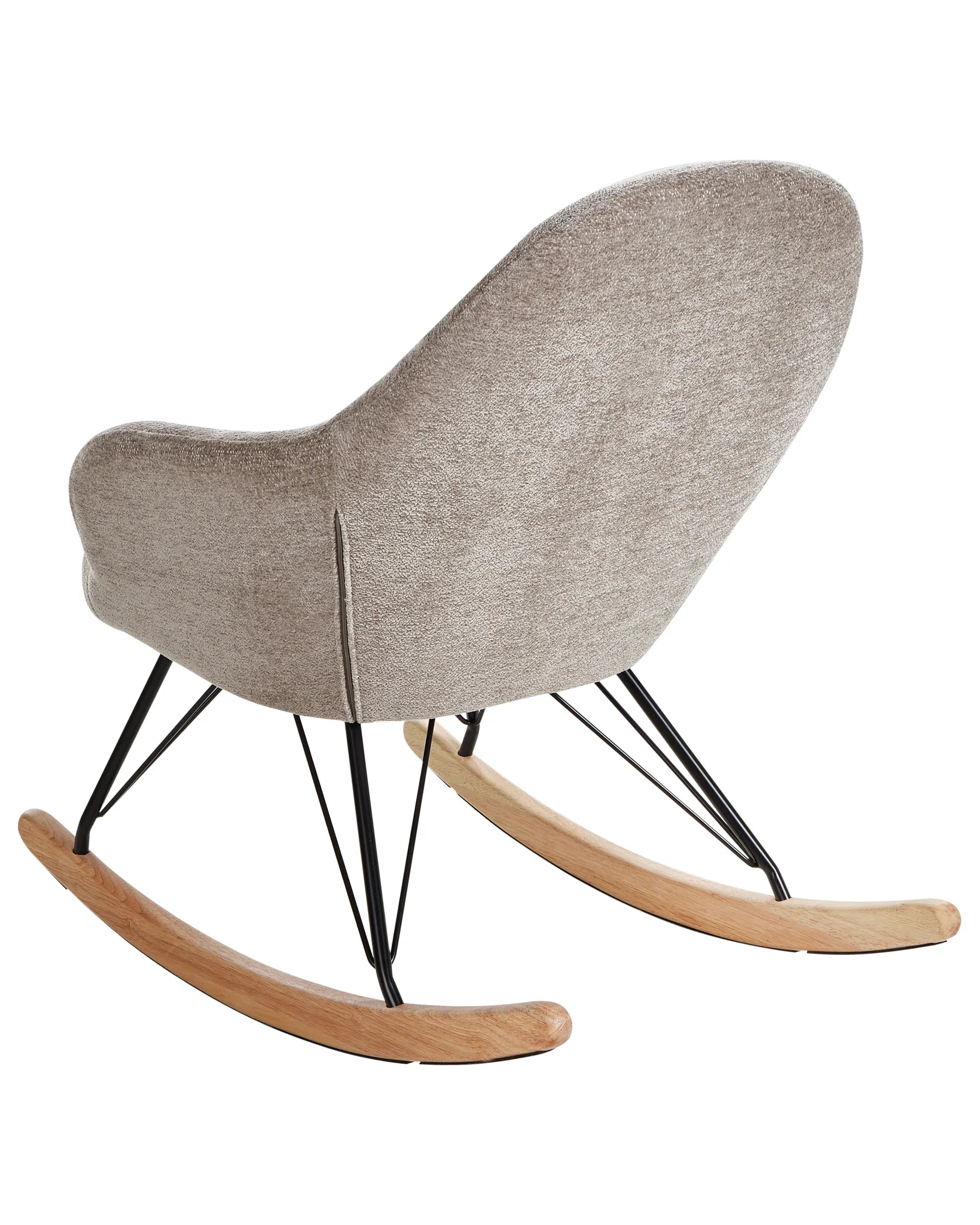 Rocking Chair SKALE Fabric Taupe