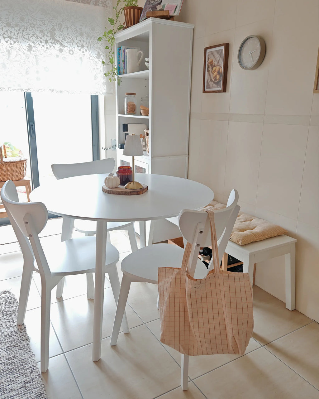 Set of 2 Dining Chairs ROXBY White