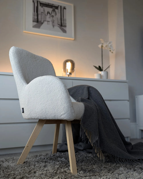 Armchair BJARN Boucle White