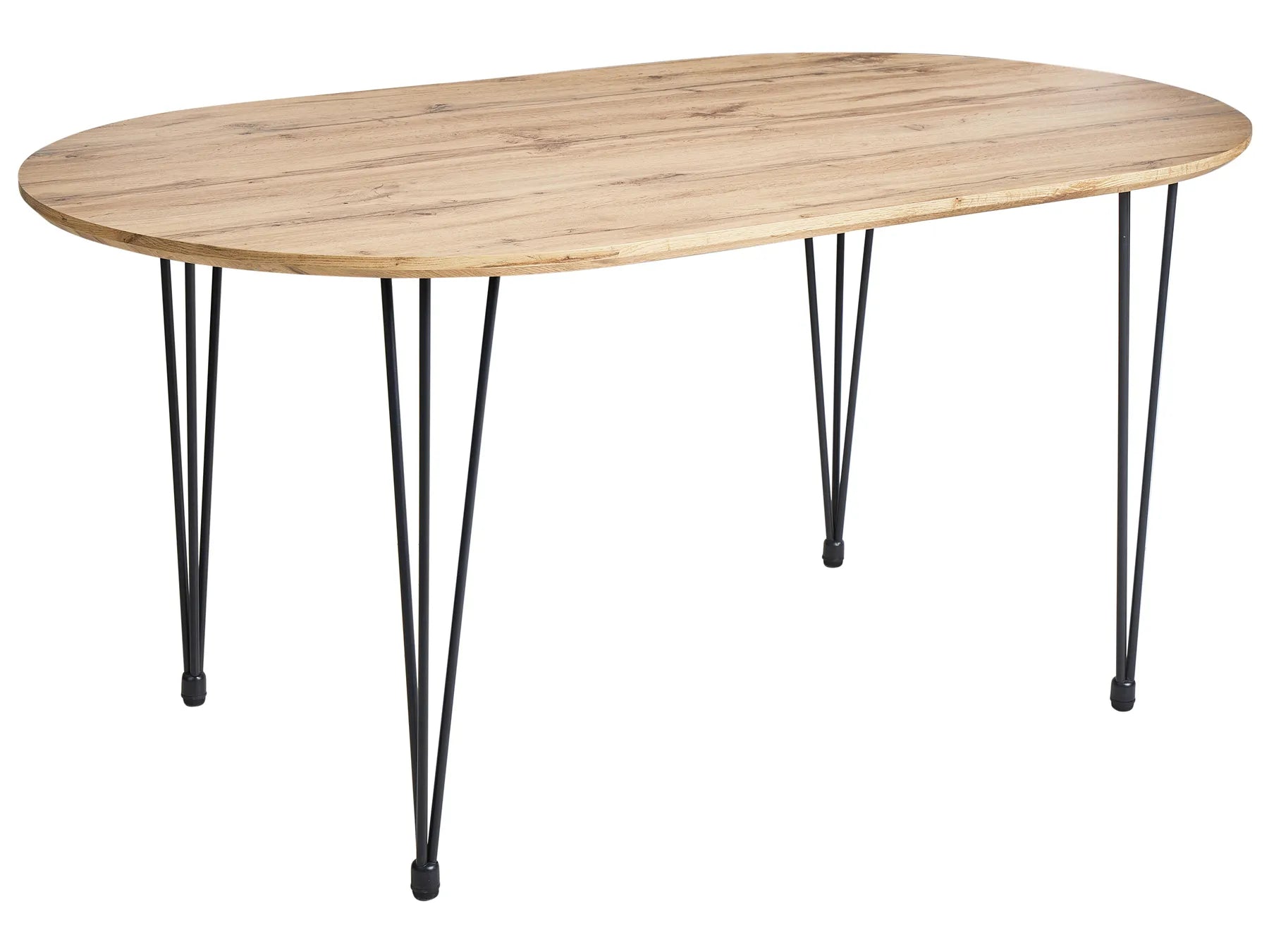 Dining Table CAVELL Light Brown 160 cm 90 cm