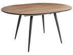 Extending Dining Table SENIAC Brown 110/150 cm 112 cm
