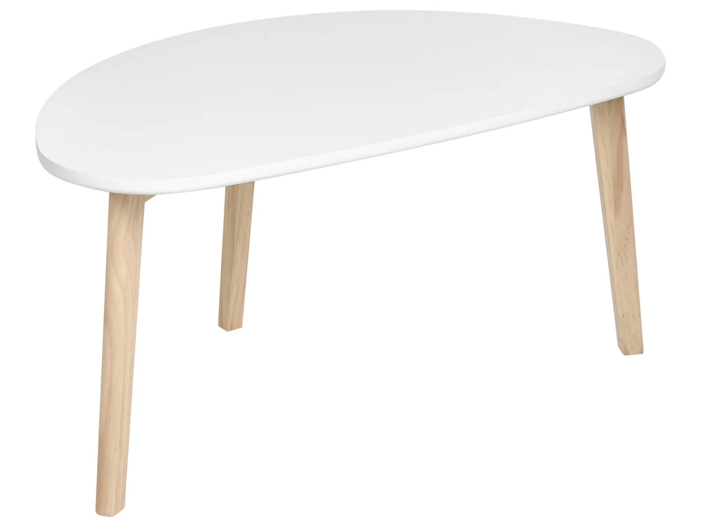Set of 2 Coffee Tables NEVA White — alternate product view