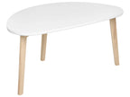 Set of 2 Coffee Tables NEVA White — alternate product view