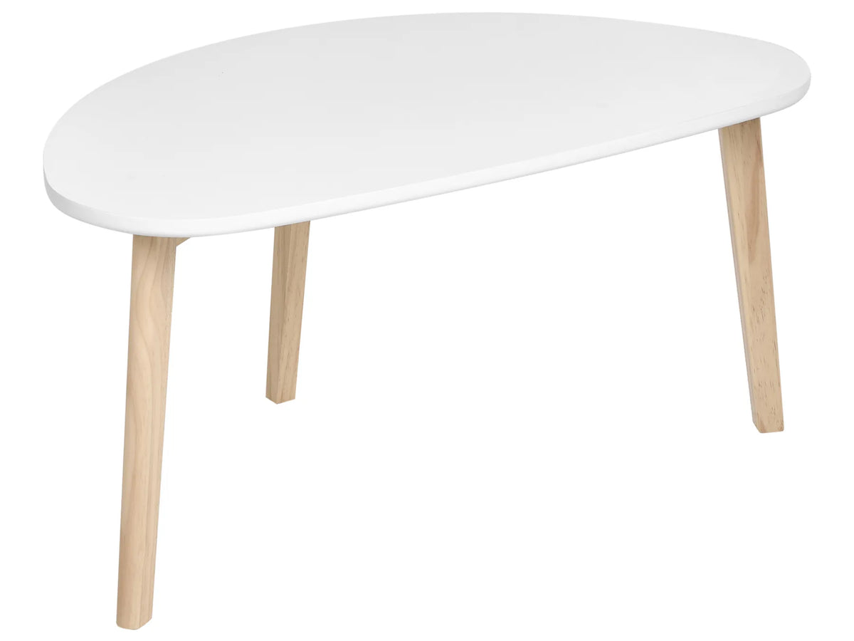 Set of 2 Coffee Tables NEVA White — alternate product view