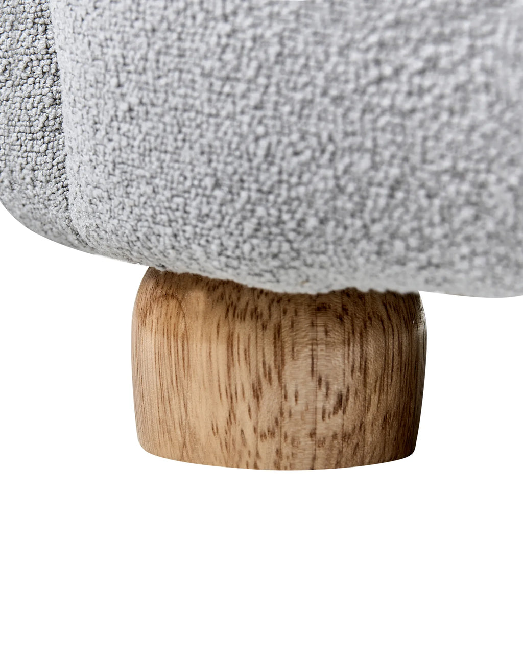 Kids Armchair Koala HERVIK Fabric Grey