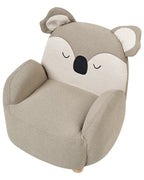 Kids Armchair Koala HERVIK Fabric Taupe