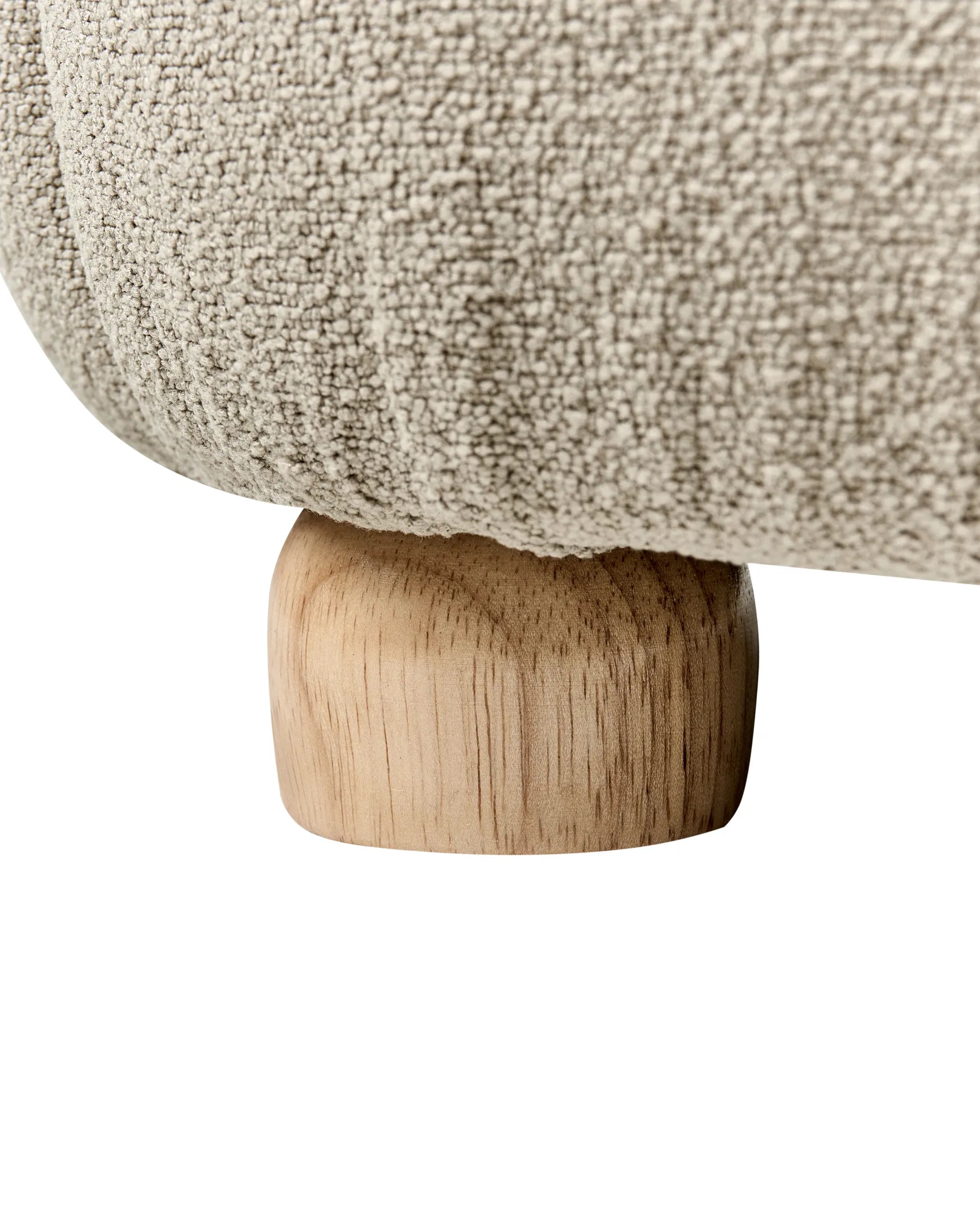 Kids Armchair Koala HERVIK Fabric Taupe