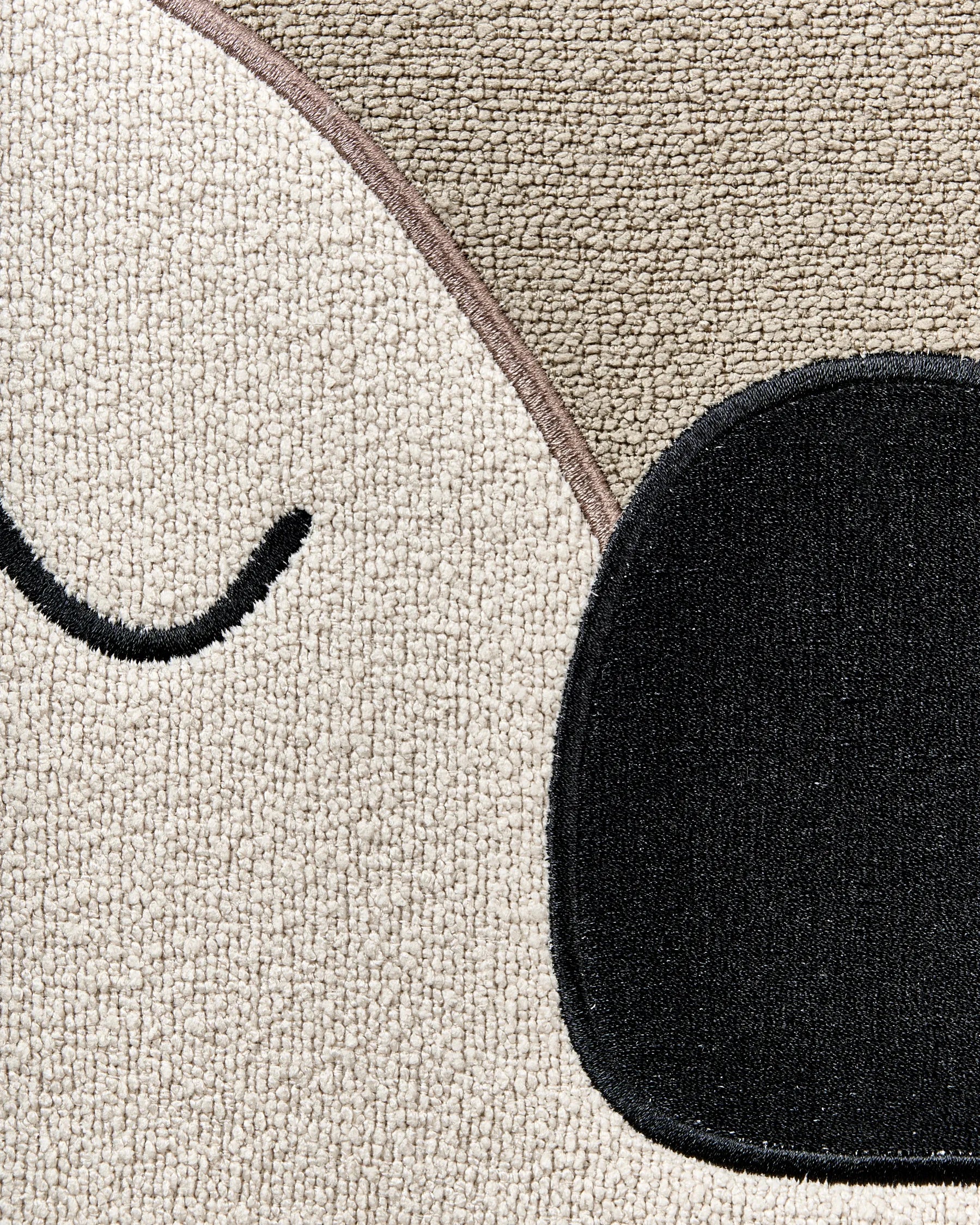 Kids Armchair Koala HERVIK Fabric Taupe