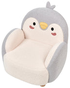 Kids Armchair Penguin FYN Boucle Grey