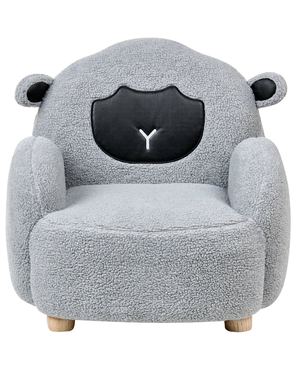 Kids Armchair Sheep ULA Boucle Grey