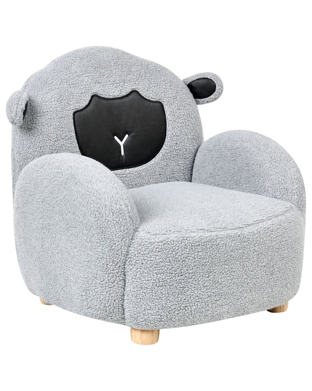Kids Armchair Sheep ULA Boucle Grey