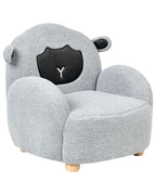 Kids Armchair Sheep ULA Boucle Grey
