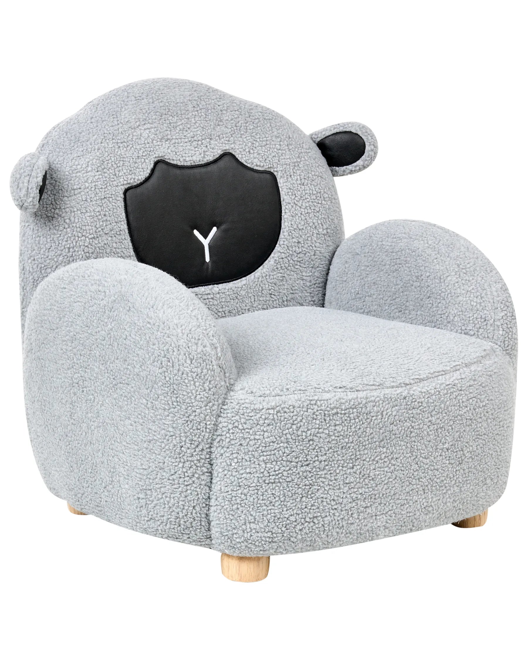 Kids Armchair Sheep ULA Boucle Grey