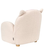 Kids Armchair Cat ZOAR Boucle Off-White