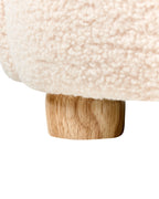 Kids Armchair Cat ZOAR Boucle Off-White