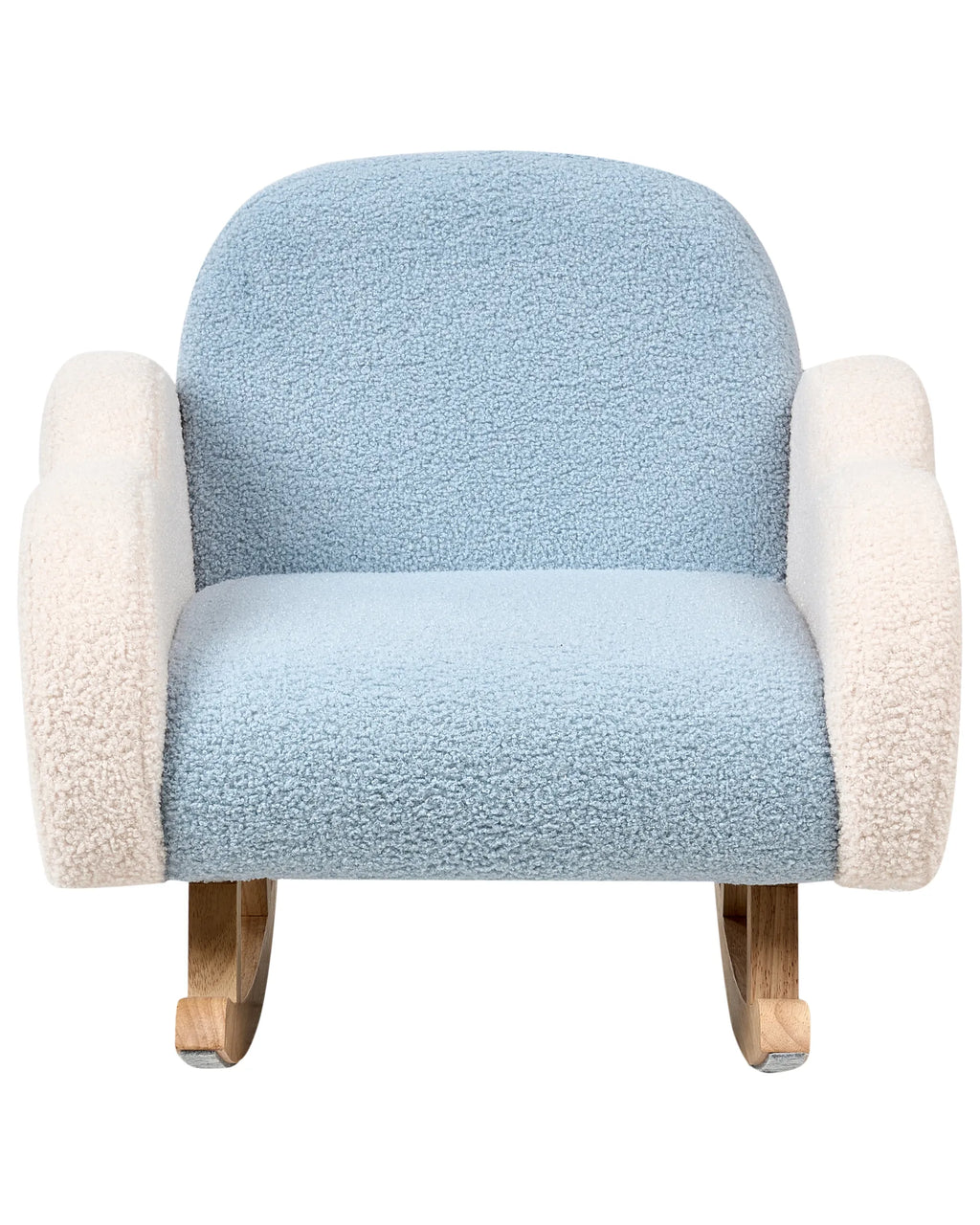 Kids Rocking Chair Cloud SKARE Boucle Light Blue