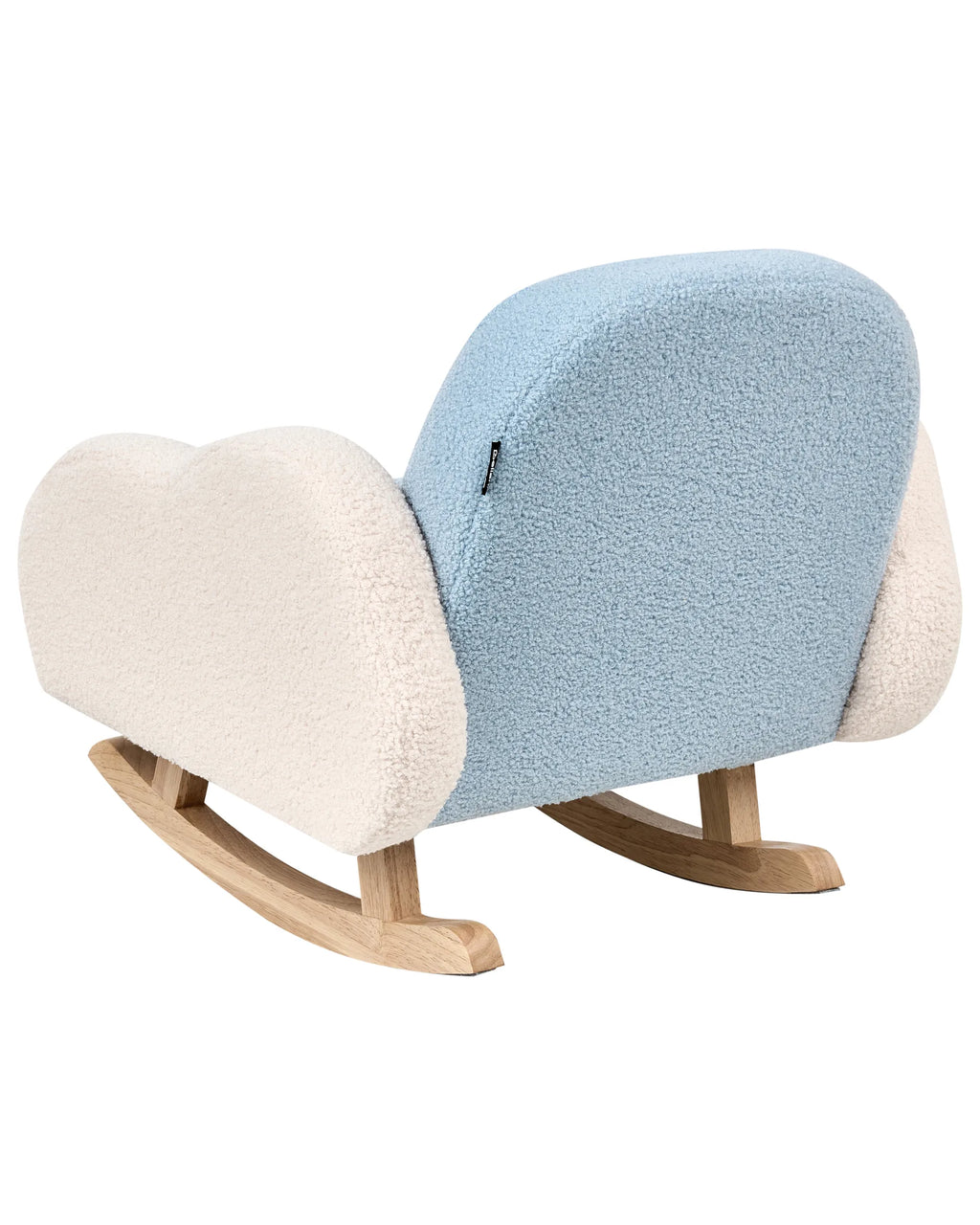 Kids Rocking Chair Cloud SKARE Boucle Light Blue