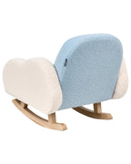 Kids Rocking Chair Cloud SKARE Boucle Light Blue