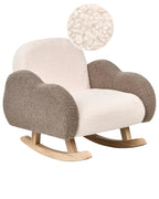 Kids Rocking Chair Cloud SKARE Boucle Beige