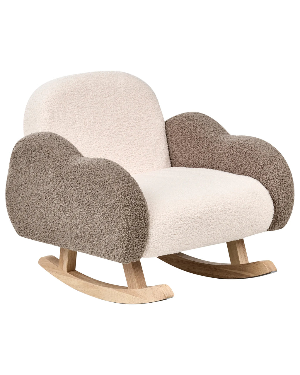 Kids Rocking Chair Cloud SKARE Boucle Beige