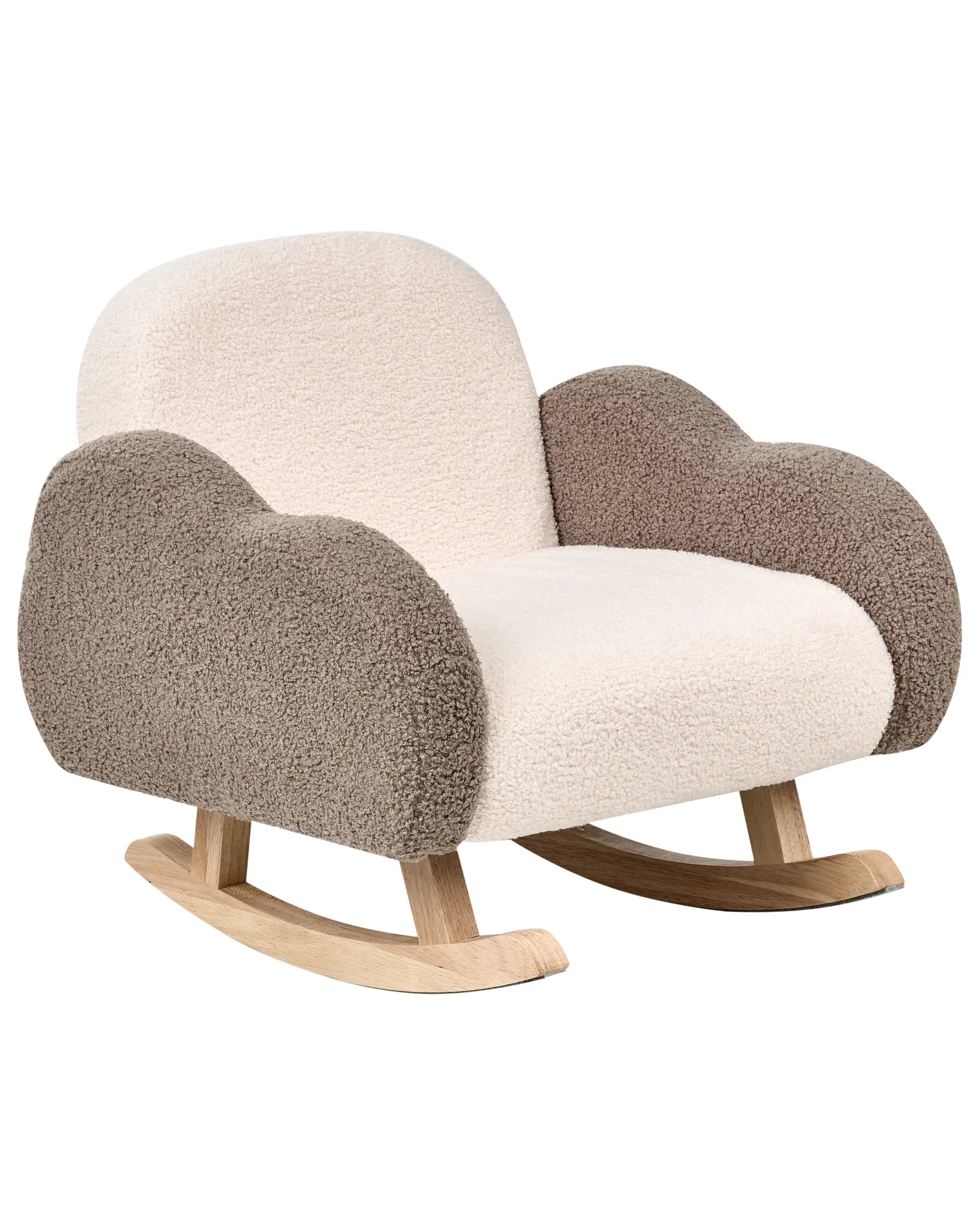 Kids Rocking Chair Cloud SKARE Boucle Beige
