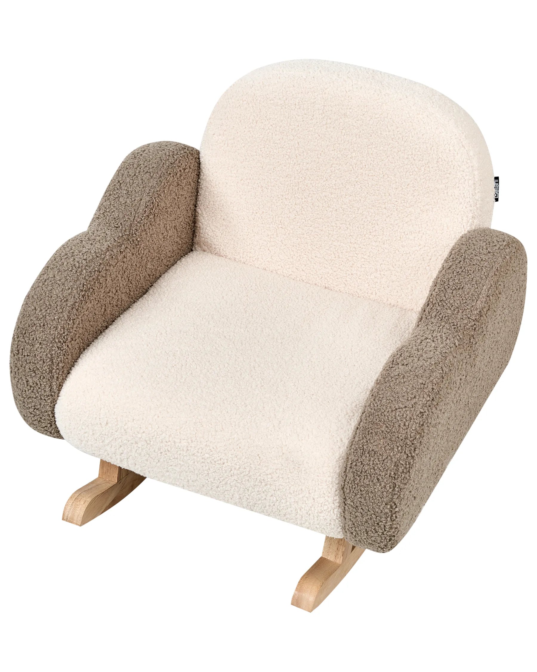 Kids Rocking Chair Cloud SKARE Boucle Beige