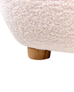 Kids Armchair HEM Boucle Pastel Pink