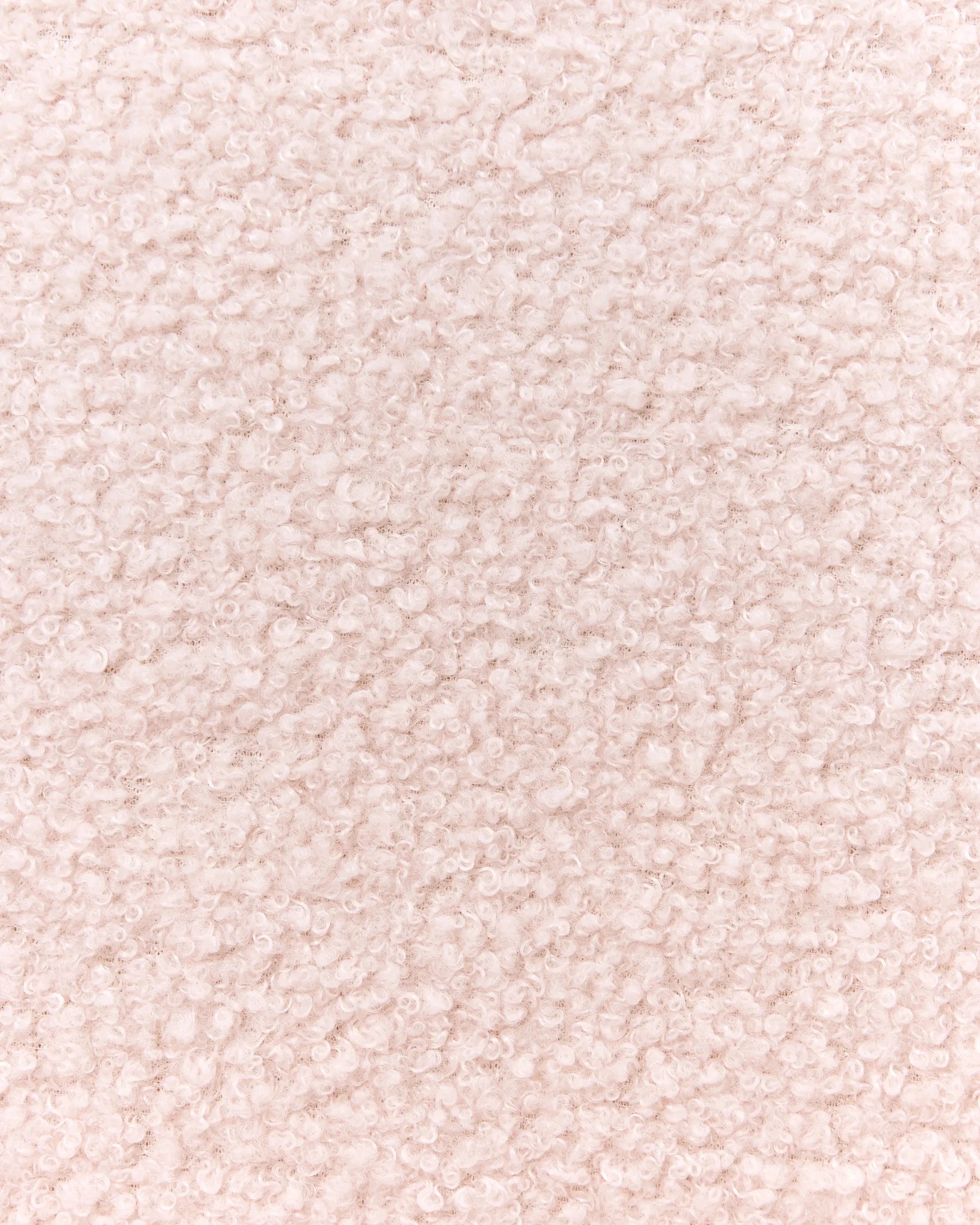Kids Armchair HEM Boucle Pastel Pink