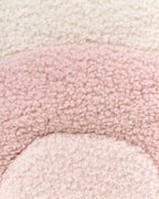 Kids Armchair Rainbow OMBO Boucle Pastel Pink