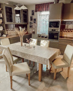 Set of 2 Dining Chairs BROADWAY Faux Leather Beige