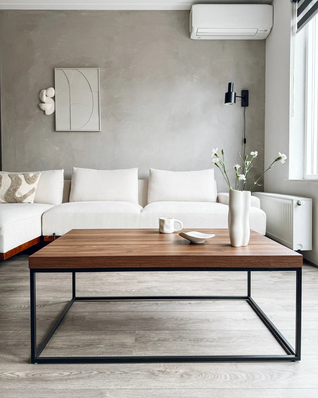 Coffee Table DELANO Dark Brown