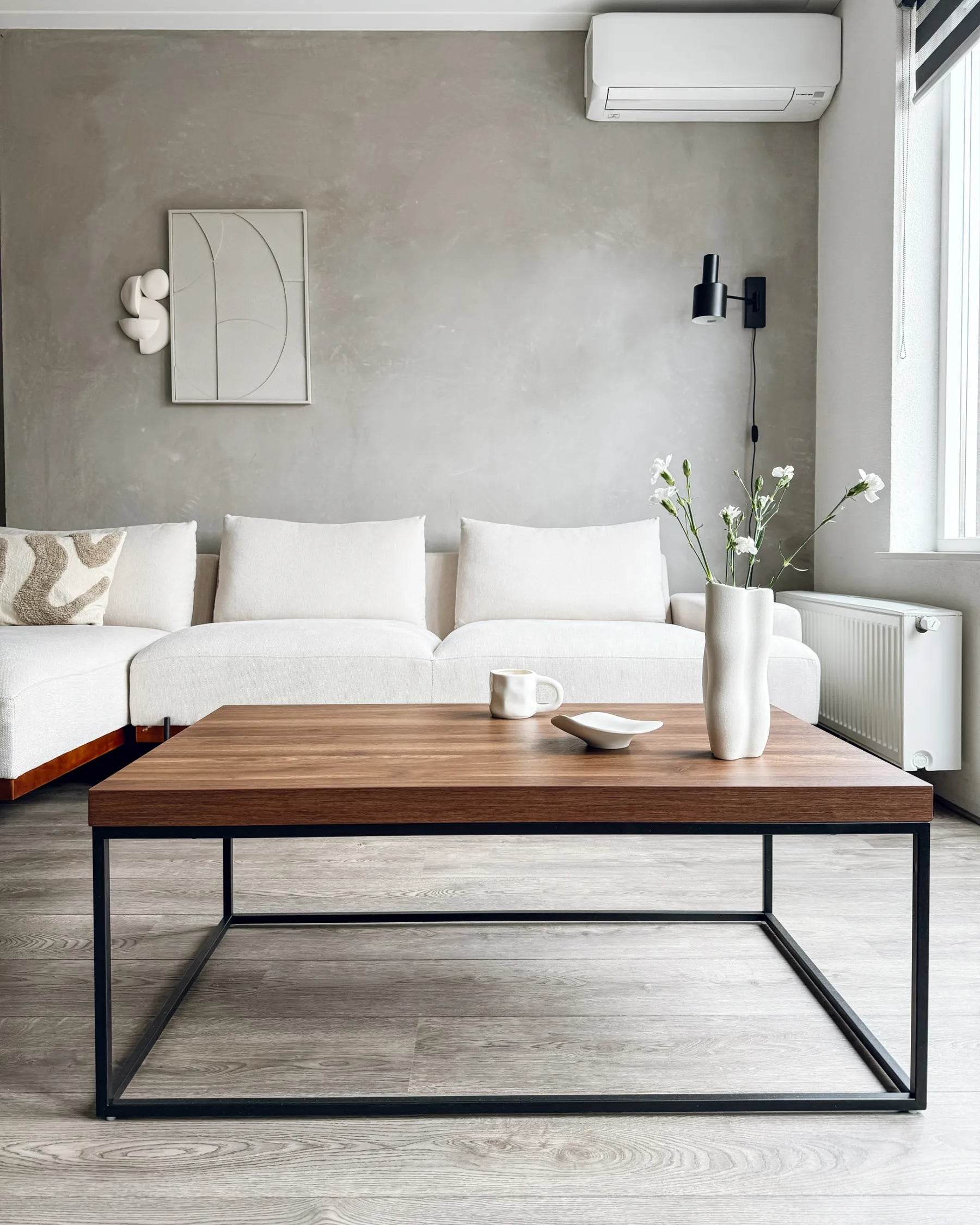 Coffee Table DELANO Dark Brown