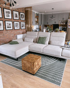 Coffee Table GAMETI Teak Wood Brown