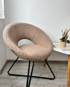 Dining Chair RACHEL Boucle Taupe