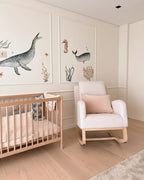 Rocking Chair ALSTA Boucle Off-White